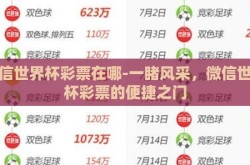 微信世界杯彩票在哪-一睹风采，微信世界杯彩票的便捷之门