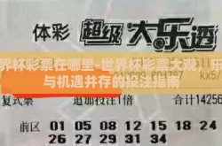 世界杯彩票在哪里-世界杯彩票大观，乐趣与机遇并存的投注指南