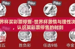 世界杯买彩票停售-世界杯激情与理性决策，认识买彩票停售的时刻