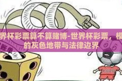 世界杯彩票算不算赌博-世界杯彩票，模糊的灰色地带与法律边界