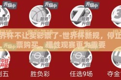 世界杯不让买彩票了-世界杯新规，停止彩票购买，理性观赛更为重要