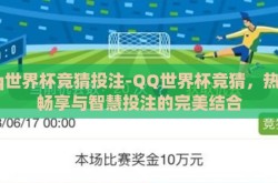 qq世界杯竞猜投注-QQ世界杯竞猜，热血畅享与智慧投注的完美结合
