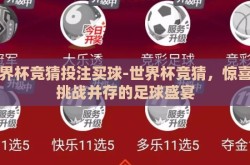 世界杯竞猜投注买球-世界杯竞猜，惊喜与挑战并存的足球盛宴