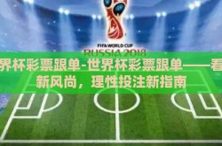 世界杯彩票跟单-世界杯彩票跟单——看球新风尚，理性投注新指南