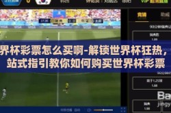 世界杯彩票怎么买啊-解锁世界杯狂热，一站式指引教你如何购买世界杯彩票