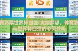 体育彩票世界杯四强-支撑梦想，体育彩票与世界杯四强的心灵共鸣