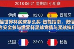 微信世界杯买球怎么买-智能指南，微信平台安全参与世界杯足球竞猜与买球技巧