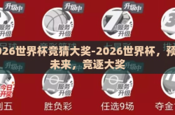 2026世界杯竞猜大奖-2026世界杯，预测未来，竞逐大奖