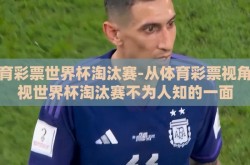体育彩票世界杯淘汰赛-从体育彩票视角透视世界杯淘汰赛不为人知的一面
