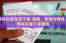 世界杯彩票无法下单-激情、失望与等待，世界杯彩票下单困境