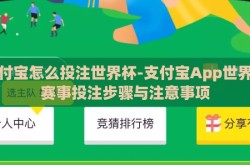 支付宝怎么投注世界杯-支付宝App世界杯赛事投注步骤与注意事项