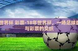 18世界杯 彩票-18年世界杯，一场足球盛宴与彩票的交织