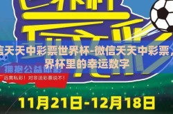 微信天天中彩票世界杯-微信天天中彩票，世界杯里的幸运数字