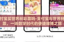 支付宝买世界杯彩票吗-支付宝与世界杯彩票，一场数字时代的便捷赌博之旅