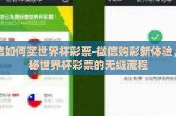微信如何买世界杯彩票-微信购彩新体验，揭秘世界杯彩票的无缝流程