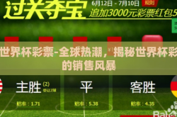卖世界杯彩票-全球热潮，揭秘世界杯彩票的销售风暴