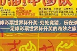 足球彩票世界杯开奖-处处竞猜，乐在球中——足球彩票世界杯开奖的奇妙之旅