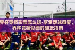 世界杯竞猜彩票怎么玩-享受足球盛宴，世界杯竞猜彩票的趣玩指南