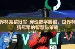 世界杯竞猜冠军-穿透数字雾霭，世界杯竞猜冠军的智慧与策略