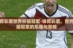 体育彩票世界杯猜冠军-体育彩票，世界杯猜冠军的乐趣与策略