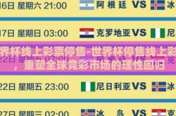 世界杯线上彩票停售-世界杯停售线上彩票，重塑全球竞彩市场的理性回归