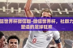 微信世界杯微信群-微信世界杯，社群力量塑造的足球狂欢