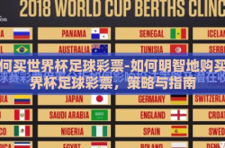 如何买世界杯足球彩票-如何明智地购买世界杯足球彩票，策略与指南