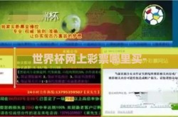 世界杯网上彩票哪里买-