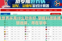 下注世界杯用什么软件好-掌握科技脉搏，智慧选球，尽在掌中