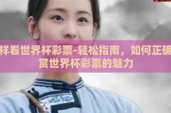 怎样看世界杯彩票-轻松指南，如何正确观赏世界杯彩票的魅力
