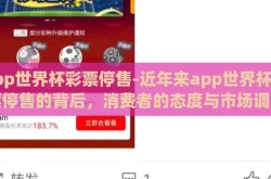 app世界杯彩票停售-近年来app世界杯彩票停售的背后，消费者的态度与市场调整