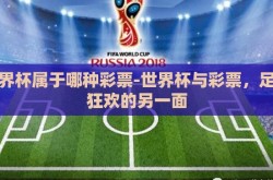 世界杯属于哪种彩票-世界杯与彩票，足球狂欢的另一面