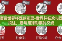 喝酒买世界杯足球彩票-世界杯狂欢与理性投注，酒与足球彩票的交织