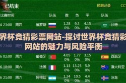 世界杯竞猜彩票网站-探讨世界杯竞猜彩票网站的魅力与风险平衡