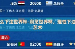 怎么下注世界杯-洞见世界杯，理性下注的艺术