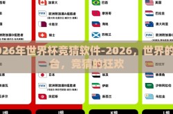 2026年世界杯竞猜软件-2026，世界的舞台，竞猜的狂欢