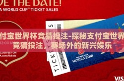 支付宝世界杯竞猜投注-探秘支付宝世界杯竞猜投注，赛场外的新兴娱乐