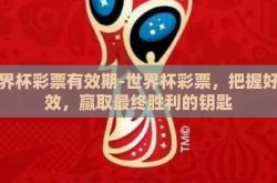 世界杯彩票有效期-世界杯彩票，把握好时效，赢取最终胜利的钥匙