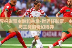 世界杯彩票主胜和主负-世界杯彩票，主胜与主负的奇幻博弈