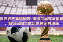 微信世界杯营销模块-微信世界杯营销模块，解锁品牌全球足球热潮的秘籍