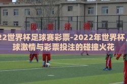 2022世界杯足球赛彩票-2022年世界杯，足球激情与彩票投注的碰撞火花