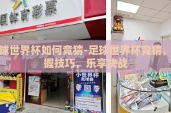 足球世界杯如何竞猜-足球世界杯竞猜，掌握技巧，乐享决战