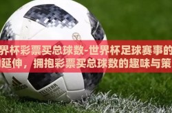 世界杯彩票买总球数-世界杯足球赛事的魅力延伸，拥抱彩票买总球数的趣味与策略