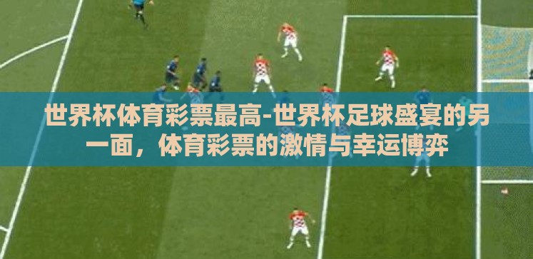 世界杯体育彩票最高-世界杯足球盛宴的另一面,体育彩票的激情与幸运博弈 世界杯体育彩票最高-世界杯足球盛宴的另一面,体育彩票的激情与幸运博弈