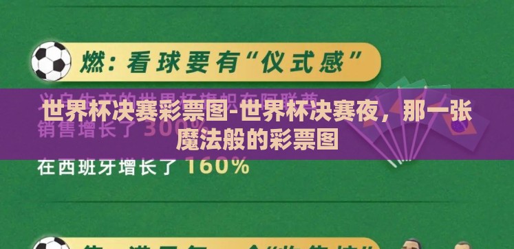 世界杯决赛彩票图-世界杯决赛夜,那一张魔法般的彩票图 世界杯决赛彩票图-世界杯决赛夜,那一张魔法般的彩票图
