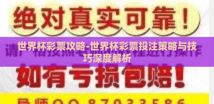 世界杯彩票攻略-世界杯彩票投注策略与技巧深度解析 世界杯彩票攻略-世界杯彩票投注策略与技巧深度解析