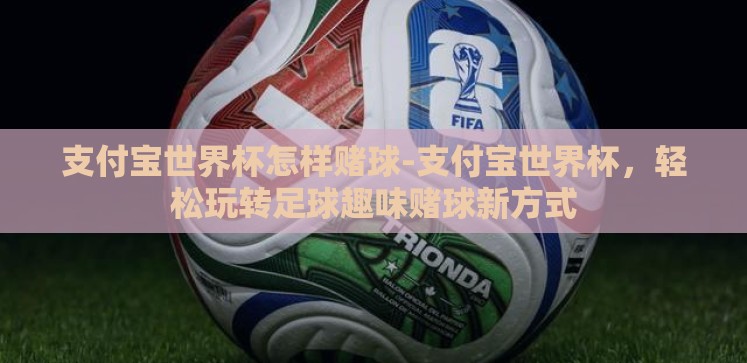 支付宝世界杯怎样赌球-支付宝世界杯，轻松玩转足球趣味赌球新方式
