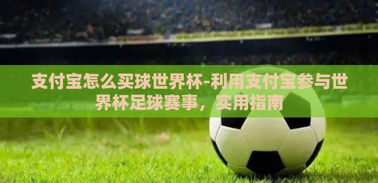 支付宝怎么买球世界杯-利用支付宝参与世界杯足球赛事,实用指南 支付宝怎么买球世界杯-利用支付宝参与世界杯足球赛事,实用指南