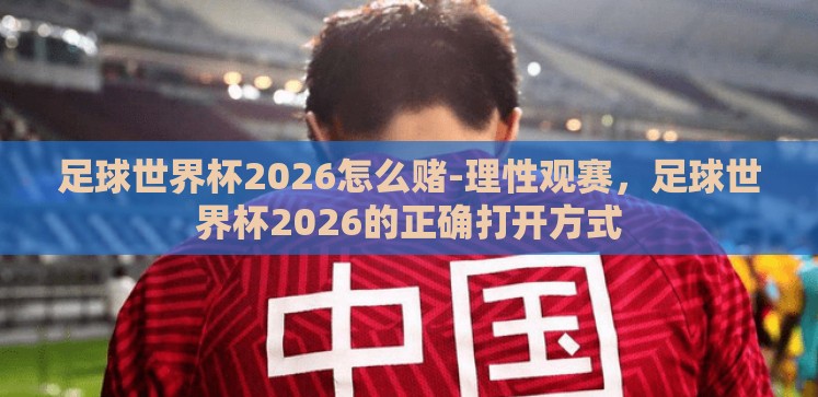 足球世界杯2026怎么赌-理性观赛，足球世界杯2026的正确打开方式